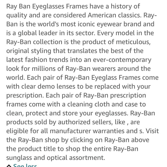 Brand New Ray-ban Havana Cat Eye Prescription Frames - Picture 8 of 8